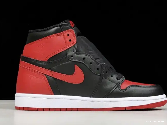 1st Kicks Shoes Jordan 1 Air 555088-001 Retro Banned High OG 0530